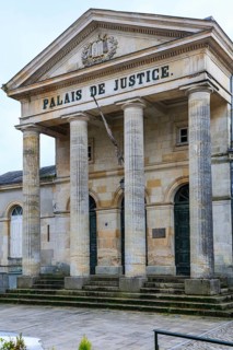 Former Palais de Justice at Place de la Liberte