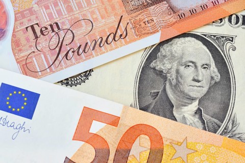 Dollar Pound Euro Currency
