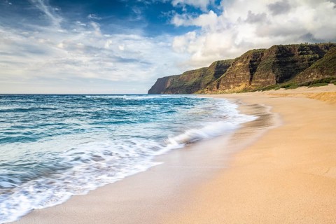 Strand des Polihale State Park