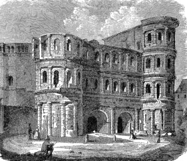 The Porta Nigra in Worms