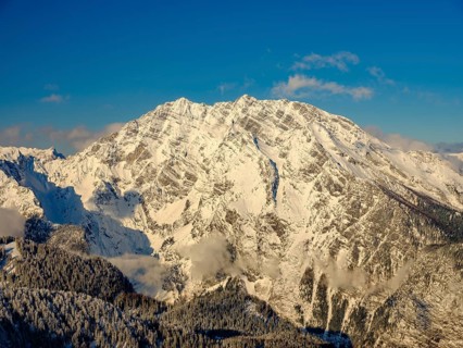 Snowy Watzmann East Face