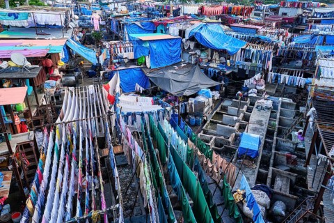 View of Dhobi Ghat