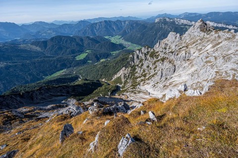 View of mountain landscape