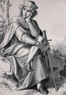 Walther von der Vogelweide is the most famous of the Middle High German lyric poets