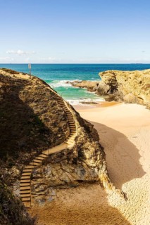 Spectacular naturist Salto Beach on Vicentina Route