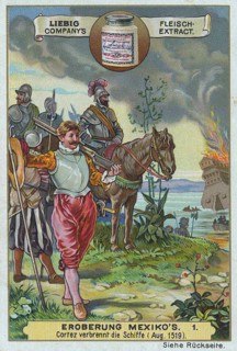 Picture series Conquest of Mexico