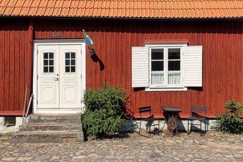 Typical old Swedish house