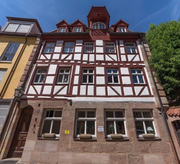 Historic half-timbered house