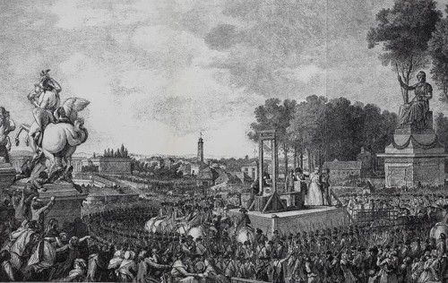 The Execution of Queen Mary Antoinette in Revolution Square