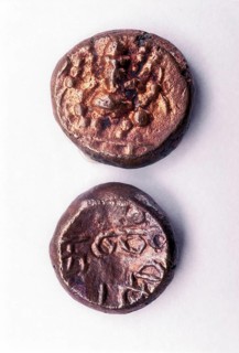 17th century copper coin