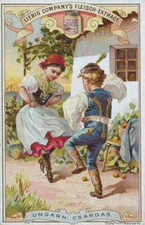 Picture series Dances of the Countries