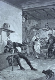 The Isolated Place of the Executioner in a Medieval Drinking Room