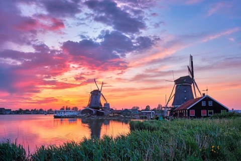 Netherlands rural scene