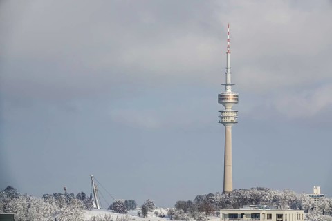 Olympic Park with Olympic Tower