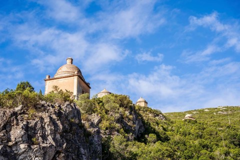 Historic defensive architecture in Arrabida Natural Park