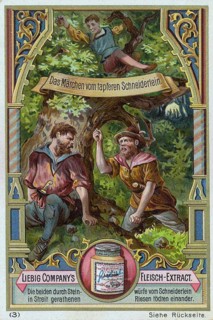 Picture series The Fairy Tale of the Brave Little Tailor