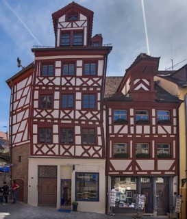 Historic half-timbered houses