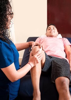 Modern Rehabilitation Physiotherapy Leg Physiotherapy Treatment Knee Injury Physiotherapy