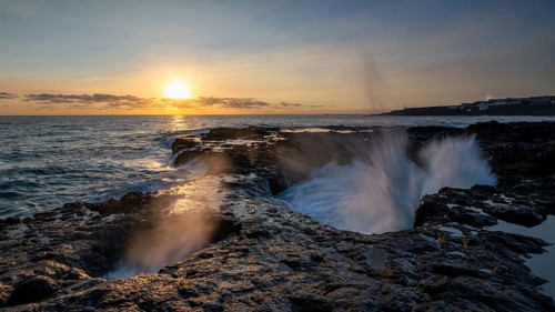 Sunrise at El Bufadero de La Garita