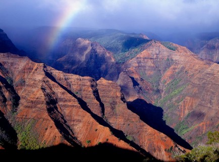 Waimea Canyon Kauai County Hawaii USA