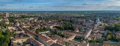 Panoramic view of Castiglione delle Stiviere