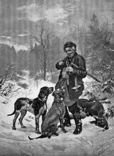 After the hunt in 1880