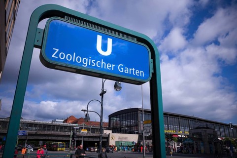Sign underground