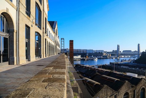 Ateliers des Capucins cultural and commercial centre in the former Arsenal building in the Recouvrance district