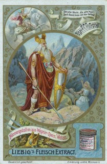 Series of male figures from Wagner operas