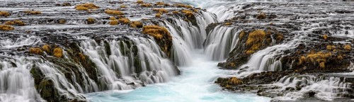 Bruarfoss Waterfall