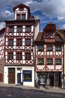 Historic half-timbered houses