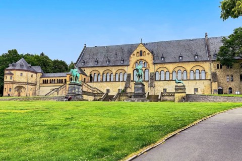 Kaiserpfalz Goslar from the Middle Ages 11th century