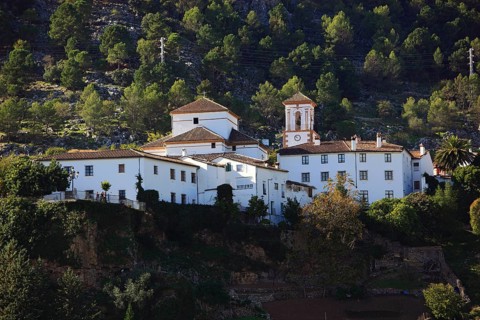 Town of Grazalema in the province of Cadiz
