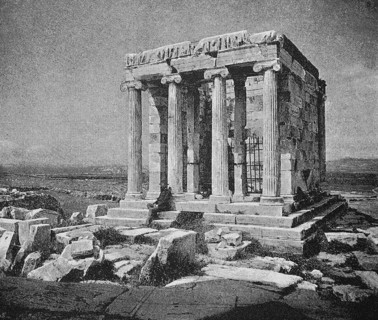 Temple of Nike on the Acropolis in Athens