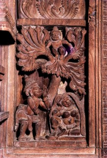 Hanuman in Ashokavanam