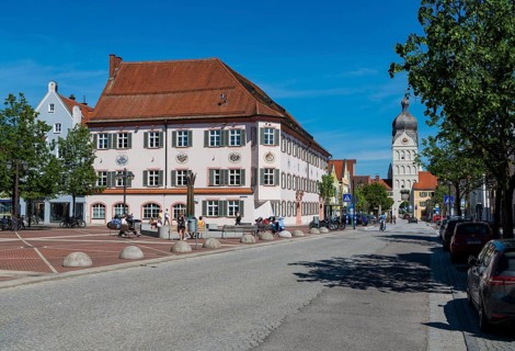 City Hall on Landshuter Strasse in Erding