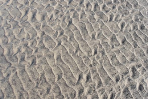 Rippel am Sandstrand