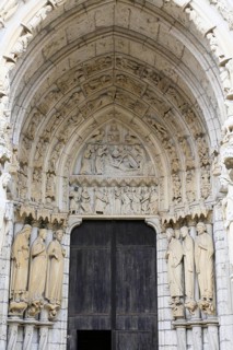 North portal of Notre Dame Cathedral of Chartres