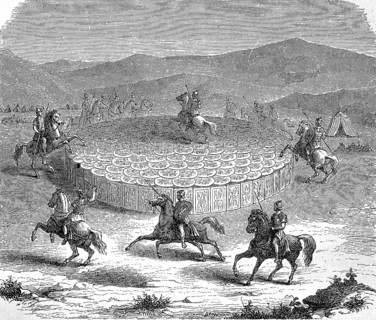 In ancient Roman warfare