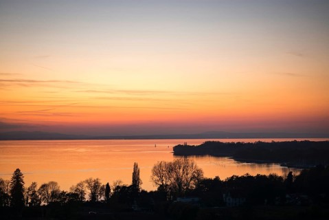 Sunset at Lake Constance