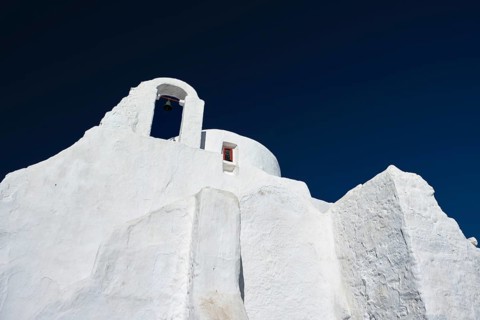 Famous tourist landmark of Greece