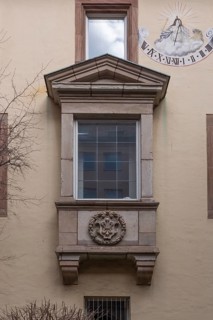 Historisches Choerlein im Hof des im ehemaligen Krafftschen Haus