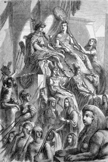 Antony and Cleopatra as the Gods Osiris and Isis