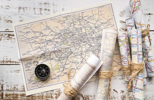 Arrangement old new type maps