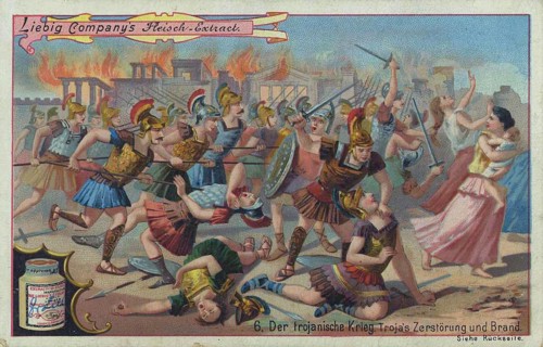 Picture series The Trojan War