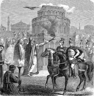 The Apotheosis of Hadrian by Antonius Pius