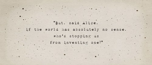 If the world has absolutely no sense