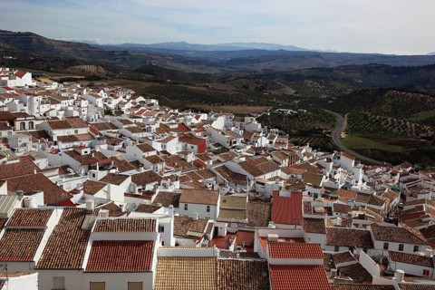 Municipality of Olvera in the province of Cadiz