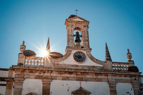 Historic entrance to downtown and old town known as Arco da vila