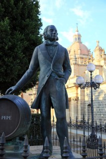 Jerez de la Frontera in the province of Cadiz